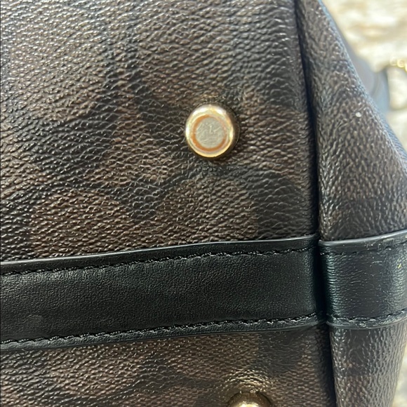 Coach Tyler Brown Black and Gold Women's tote - Picture 10 of 12